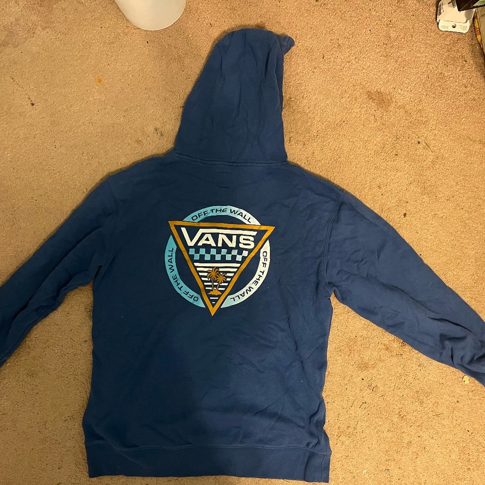 blue vans sweatshirt - Picture 2 of 2